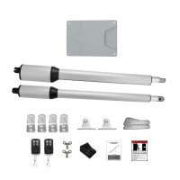 BERG TUR 310 - АВТОМАТИКА ЗА ДВУКРИЛА ВРАТА С ДЪЛЖИНА НА КРИЛОТО ДО 3 метра и тегло до 300кг. - Комплект