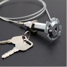 Ключалка с ключ за аварийно освобождаване на гаражна врата