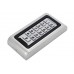 Вандалоустойчива и водоустойчив  RFID 125kHz система за контрол на достъп с клавиатура и чип метални бутони