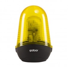 ipDoor универсална LED мигаща лампа с вградена антена, 12/24/110/230 V. ipDoor универсална LED мигаща лампа с вградена антена, 12/24/110/230 V.